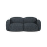 Blair 2-Sitzer Sofa aus Strukturierter Stoff in Marineblau (Baltimore Ocean), 194x95 cm von Micadoni – Bild 1