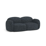 Blair 2-Sitzer Sofa aus Strukturierter Stoff in Marineblau (Baltimore Ocean), 194x95 cm von Micadoni – Bild 3