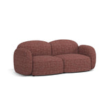 Blair 2-Sitzer Sofa aus Strukturierter Stoff in Rot (Baltimore Marsala), 194x95 cm von Micadoni – Bild 3