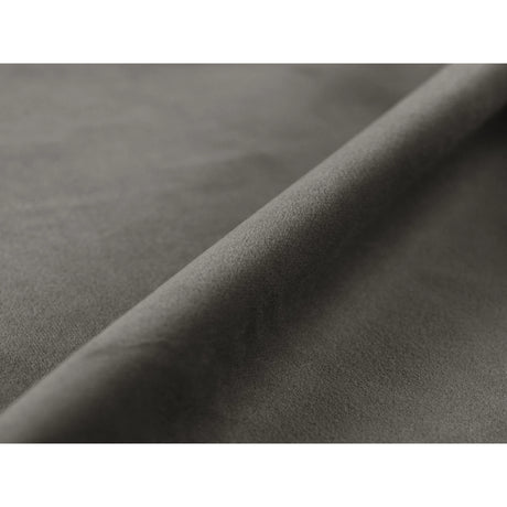 Bloom Modulares 3-Sitzer Ecksofa mit Schlaffunktion und Bettkasten, Rechte Seite, aus Samt in Grau (Casino Stone), 250x152 cm von Micadoni – Bild 7