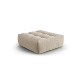 Bloom Pouf aus Samt oder Strukturstoff, 110x101 cm von Micadoni – Bild 3