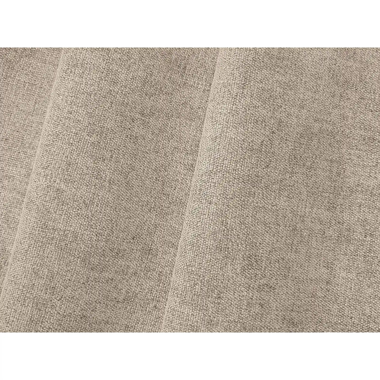 Bloom Pouf aus Strukturierter Stoff in Dunkelbeige (City 05), 110x101 cm von Micadoni – Bild 4
