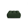 Bloom Pouf aus Strukturierter Stoff in Moosgrün (City 36), 110x101 cm von Micadoni – Bild 1