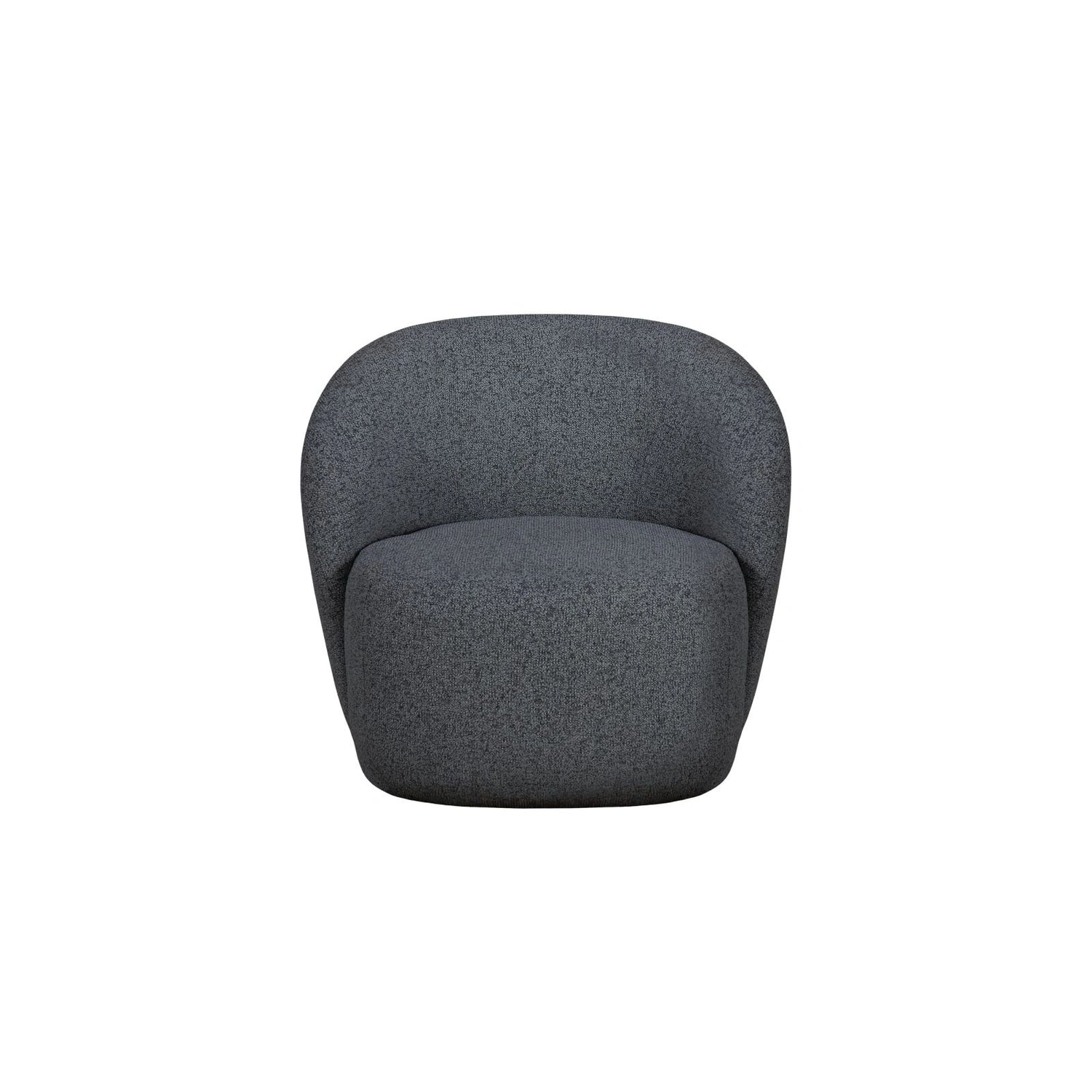 Corey Sessel aus Strukturierter Stoff in Dunkelgrau melange (Puente 94), 86x72 cm von Micadoni – Bild 1