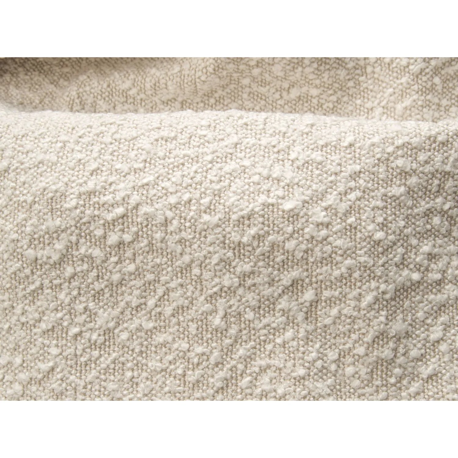 Darren Einzelbett mit Kopfteil und Stauraum, aus Boucle in Leichtes Beige (LEGEND 2), für Matratzengrösse 90x200 cm von Micadoni – Bild 6