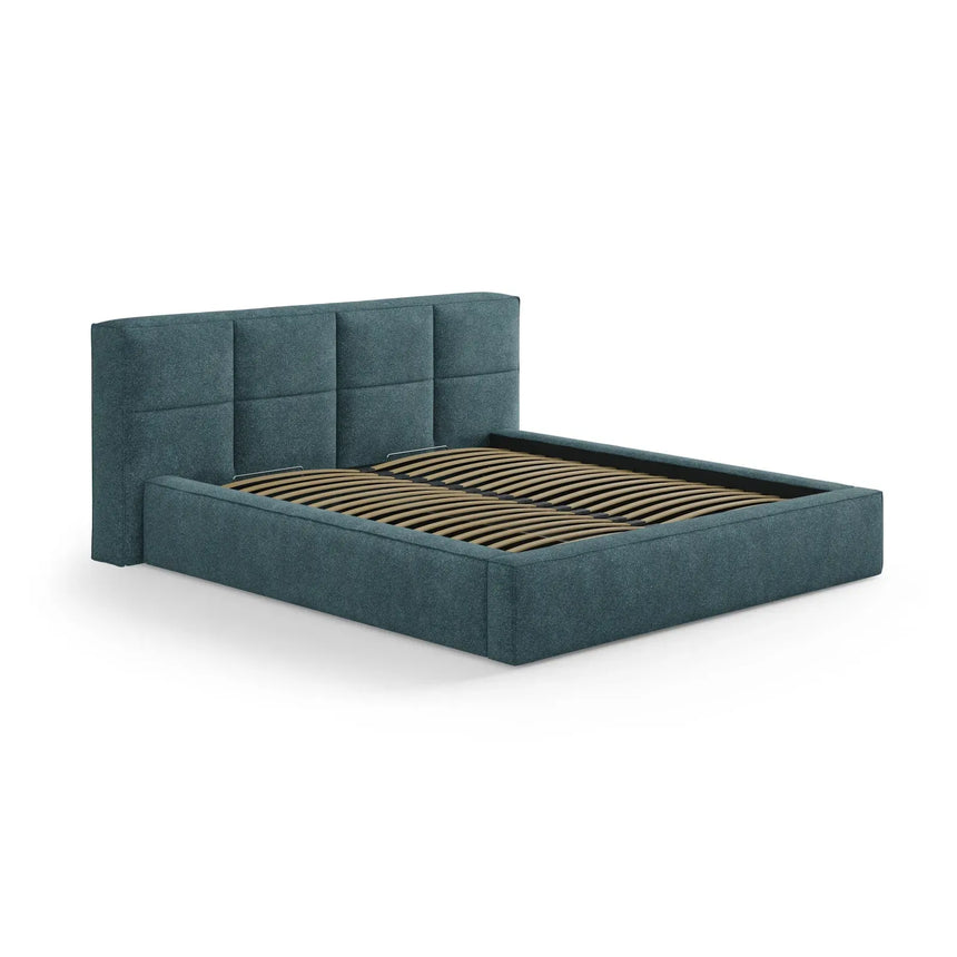 Darren Kopfteil - passend zum Bett Simon - in Strukturierter Stoff, für 180x200 cm - ZEN ZONE Furniture