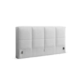 Darren Kopfteil - passend zum Bett Simon - in Strukturierter Stoff, für 200x200 cm - ZEN ZONE Furniture