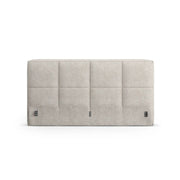 Darren Kopfteil - passend zum Bett Simon - in Strukturierter Stoff, für 160x200 cm - ZEN ZONE Furniture