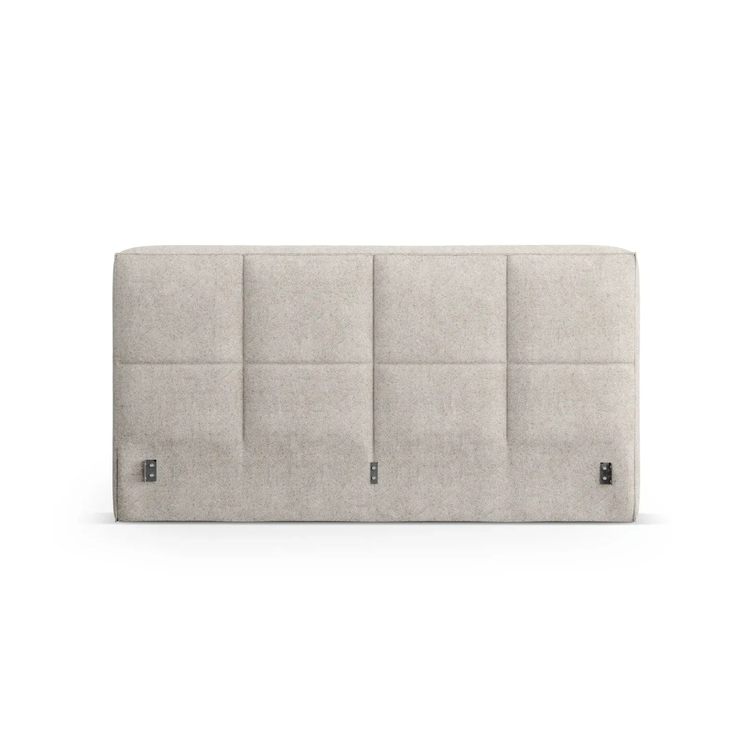 Darren Kopfteil - passend zum Bett Simon - in Strukturierter Stoff, für 200x200 cm - ZEN ZONE Furniture