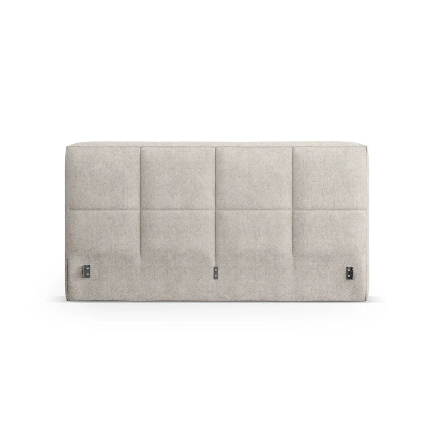 Darren Kopfteil - passend zum Bett Simon - in Strukturierter Stoff, für 140x200 cm - ZEN ZONE Furniture