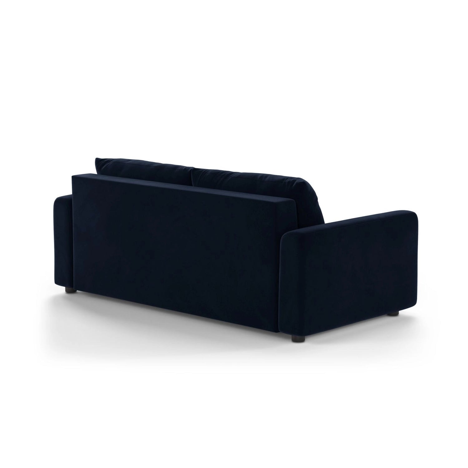 David 3-Sitzer Schlafsofa, umbaubar mit Express-System, aus Samt in Königsblau (Salvador 5), 194x97 cm von Micadoni – Bild 5