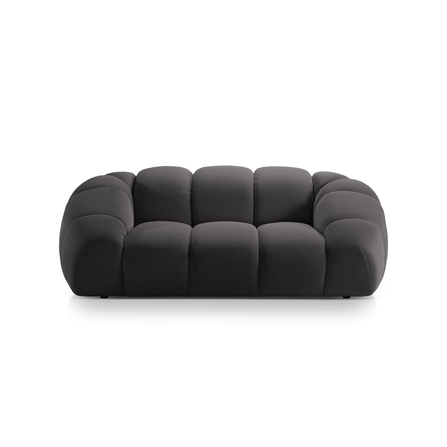 Diana 2-Sitzer Sofa aus 3D in Espresso (Sonic 15), 214x114 cm von Micadoni – Bild 1