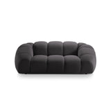 Diana 2-Sitzer Sofa aus 3D in Espresso (Sonic 15), 214x114 cm von Micadoni – Bild 1