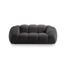Diana 2-Sitzer Sofa aus 3D in Espresso (Sonic 15), 214x114 cm von Micadoni – Bild 1