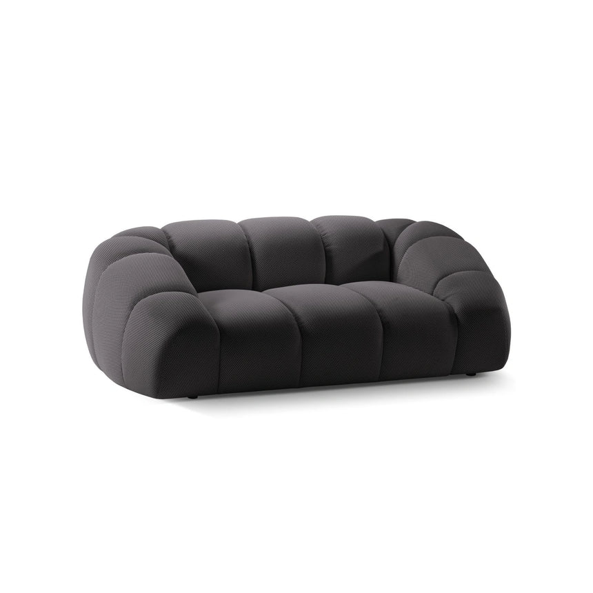 Diana 2-Sitzer Sofa aus 3D in Espresso (Sonic 15), 214x114 cm von Micadoni – Bild 4