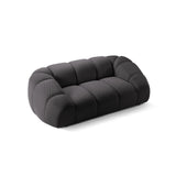 Diana 2-Sitzer Sofa aus 3D in Espresso (Sonic 15), 214x114 cm von Micadoni – Bild 5