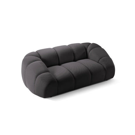 Diana 2-Sitzer Sofa aus 3D in Espresso (Sonic 15), 214x114 cm von Micadoni – Bild 5