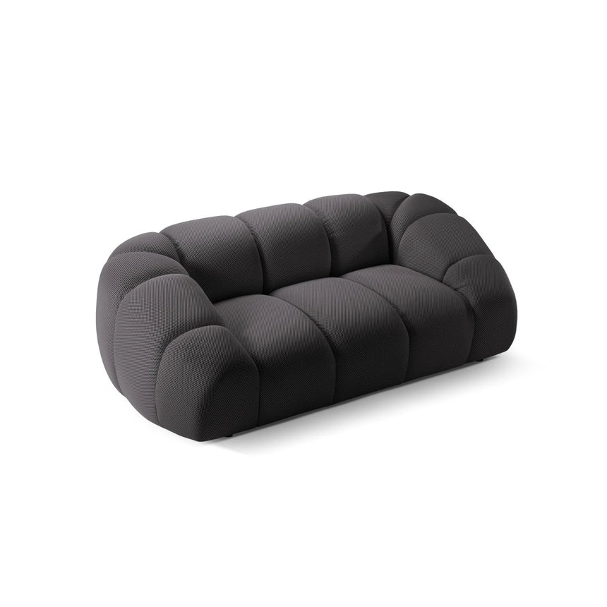 Diana 2-Sitzer Sofa aus 3D in Espresso (Sonic 15), 214x114 cm von Micadoni – Bild 5