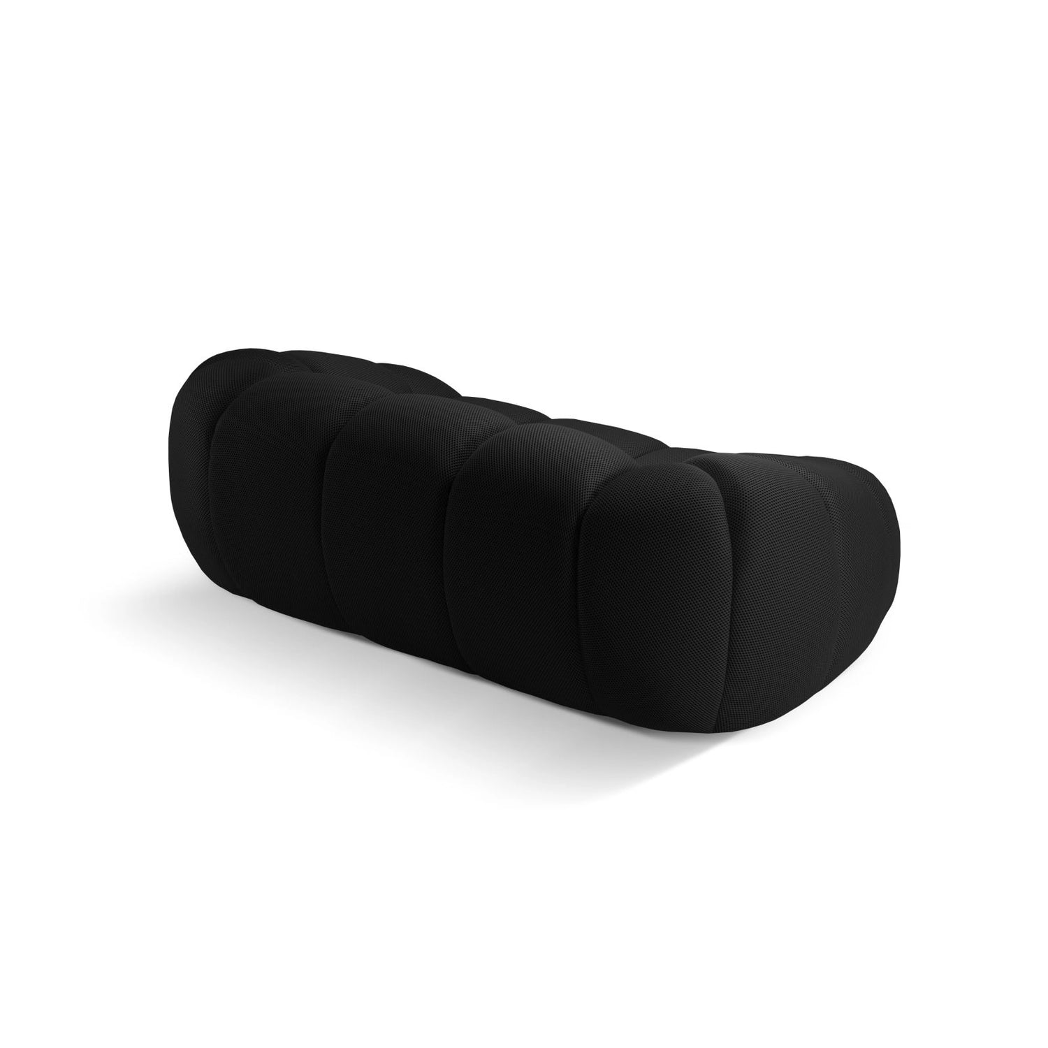 Diana 2-Sitzer Sofa aus 3D in Schwarz (Sonic 19), 214x114 cm von Micadoni – Bild 6
