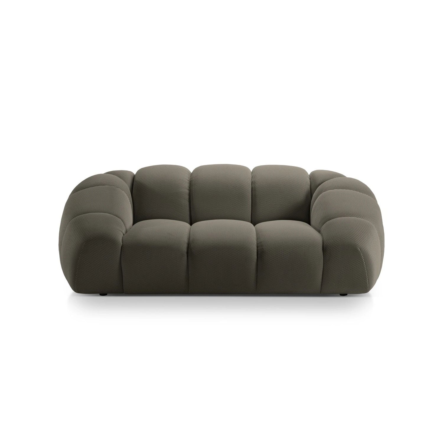 Diana 2-Sitzer Sofa aus 3D in Steel (Sonic 12), 214x114 cm von Micadoni – Bild 1