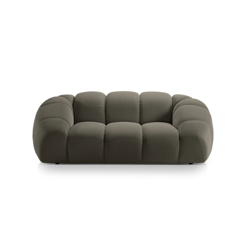 Diana 2-Sitzer Sofa aus 3D in Steel (Sonic 12), 214x114 cm von Micadoni – Bild 1