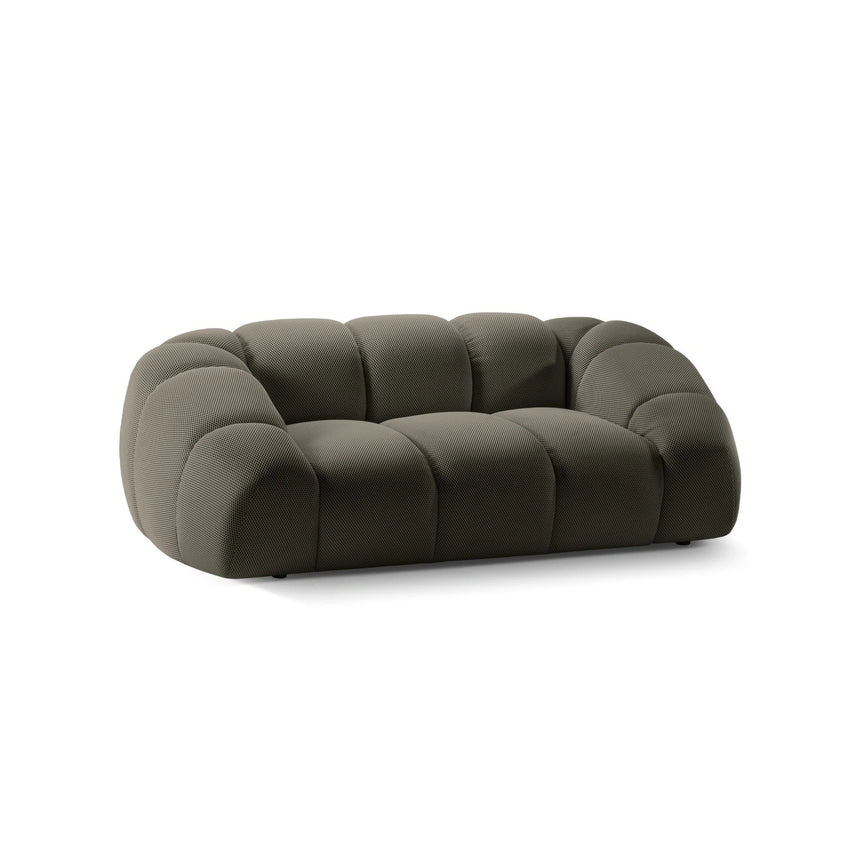 Diana 2-Sitzer Sofa aus 3D in Steel (Sonic 12), 214x114 cm von Micadoni – Bild 4