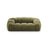 Diana 2-Sitzer Sofa aus Samt in Grün (Salvador 8), 214x114 cm von Micadoni – Bild 1