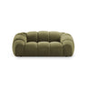 Diana 2-Sitzer Sofa aus Samt in Grün (Salvador 8), 214x114 cm von Micadoni – Bild 1