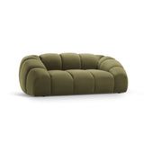 Diana 2-Sitzer Sofa aus Samt in Grün (Salvador 8), 214x114 cm von Micadoni – Bild 3