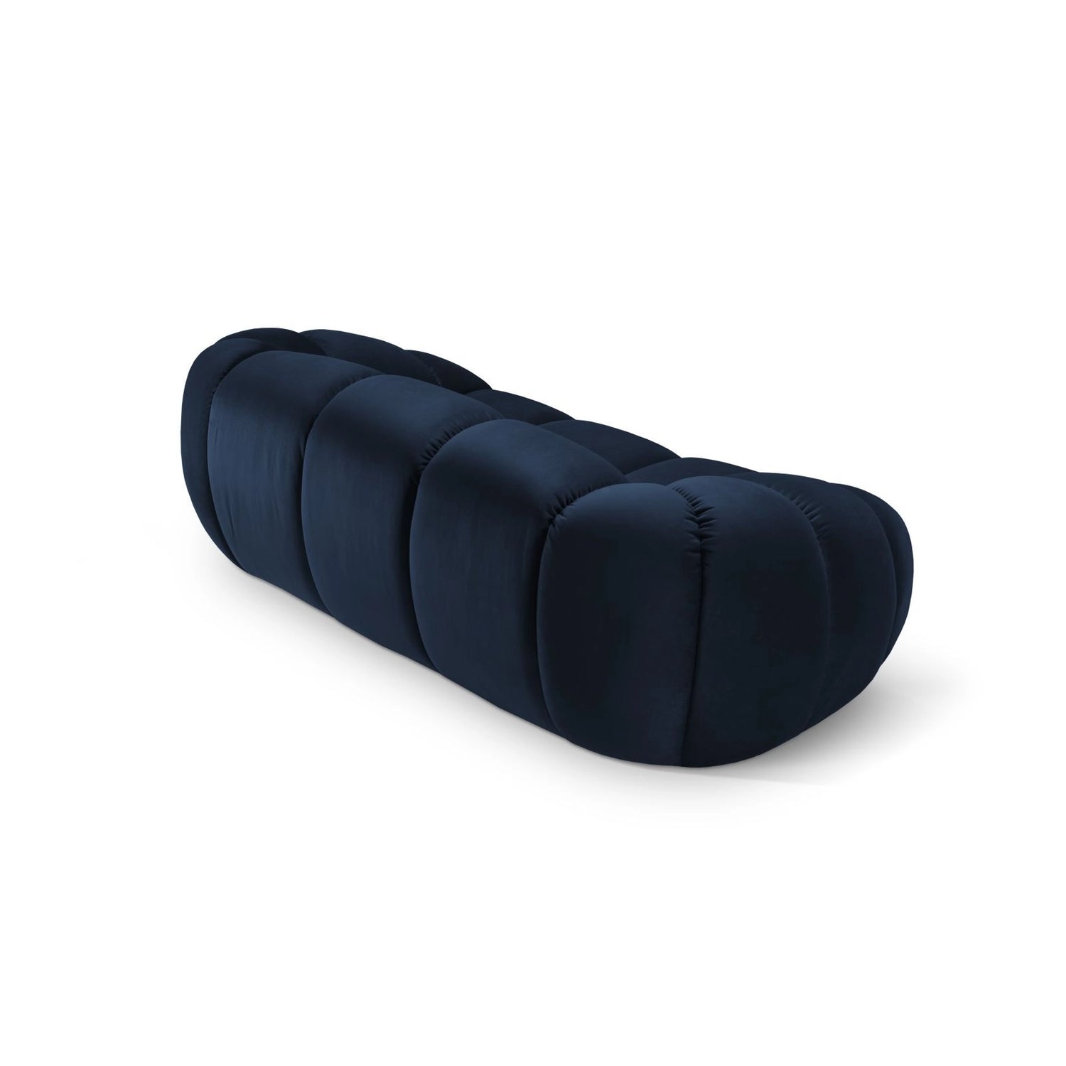 Diana 2-Sitzer Sofa aus Samt in Königsblau (Salvador 5), 214x114 cm von Micadoni – Bild 4