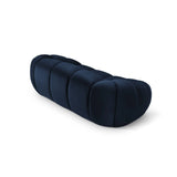 Diana 2-Sitzer Sofa aus Samt in Königsblau (Salvador 5), 214x114 cm von Micadoni – Bild 4