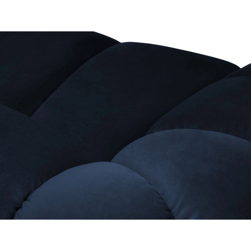 Diana 2-Sitzer Sofa aus Samt in Königsblau (Salvador 5), 214x114 cm von Micadoni – Bild 5