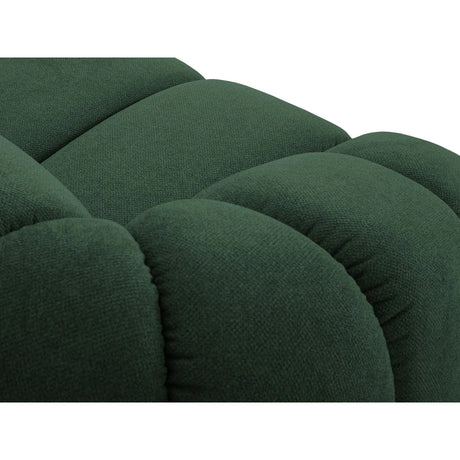 Diana 2-Sitzer Sofa aus Strukturierter Stoff in Grün (Bubble 12), 214x114 cm von Micadoni – Bild 7
