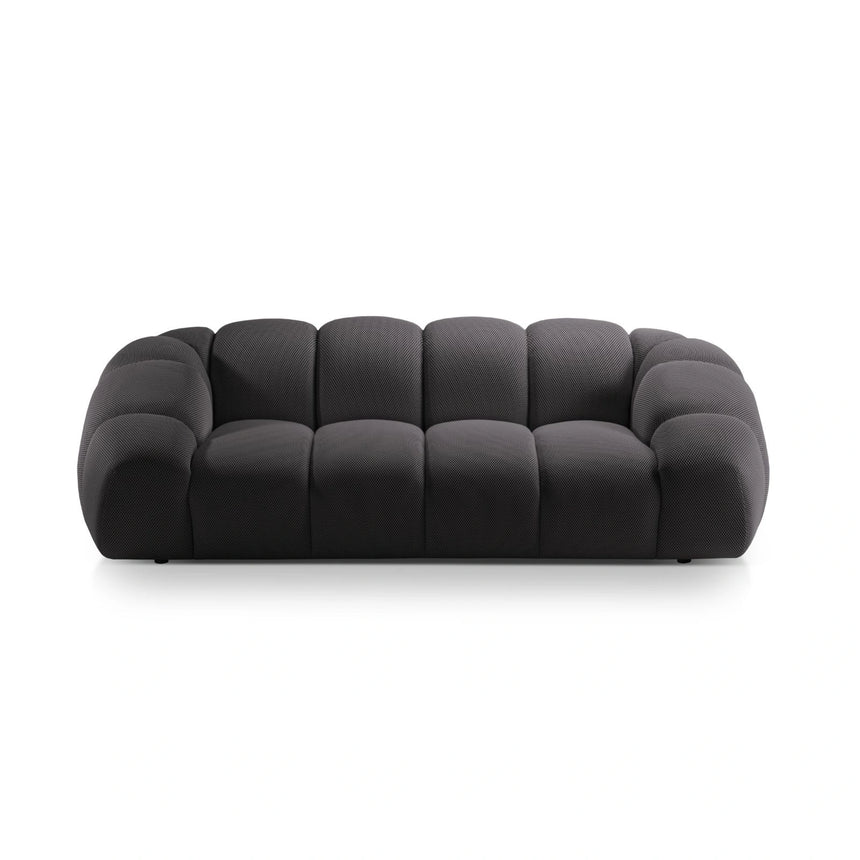 Diana 3-Sitzer Sofa aus 3D in Espresso (Sonic 15), 234x114 cm von Micadoni – Bild 1