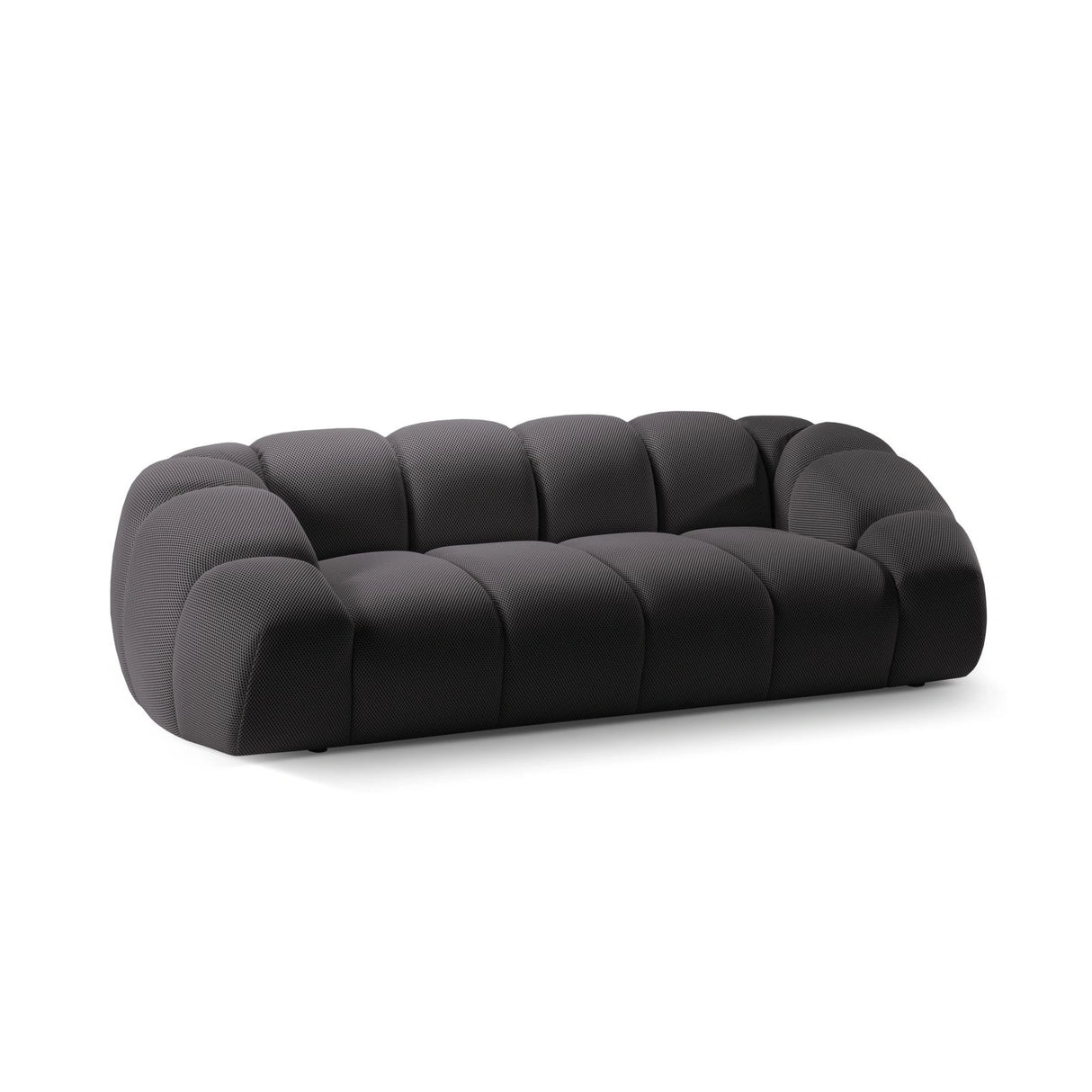 Diana 3-Sitzer Sofa aus 3D in Espresso (Sonic 15), 234x114 cm von Micadoni – Bild 4