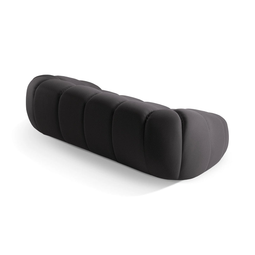 Diana 3-Sitzer Sofa aus 3D in Espresso (Sonic 15), 234x114 cm von Micadoni – Bild 6