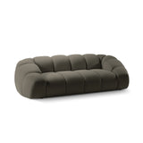 Diana 3-Sitzer Sofa aus 3D in Steel (Sonic 12), 234x114 cm von Micadoni – Bild 4