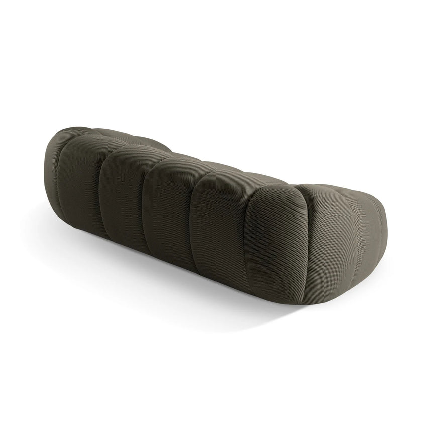 Diana 3-Sitzer Sofa aus 3D in Steel (Sonic 12), 234x114 cm von Micadoni – Bild 6