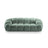 Diana 3-Sitzer Sofa aus Strukturierter Stoff in Minze (Bubble 13), 234x114 cm von Micadoni – Bild 1