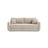 Dormi 3-Sitzer Sofa mit Schlaffunktion, aus Samt oder Strukturstoff, 225x94 cm - ZEN ZONE Furniture