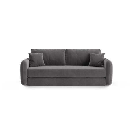 Dormi 3-Sitzer Sofa mit Schlaffunktion, aus Samt oder Strukturstoff, 225x94 cm - ZEN ZONE Furniture
