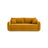 Dormi 3-Sitzer Sofa mit Schlaffunktion, aus Samt oder Strukturstoff, 225x94 cm - ZEN ZONE Furniture