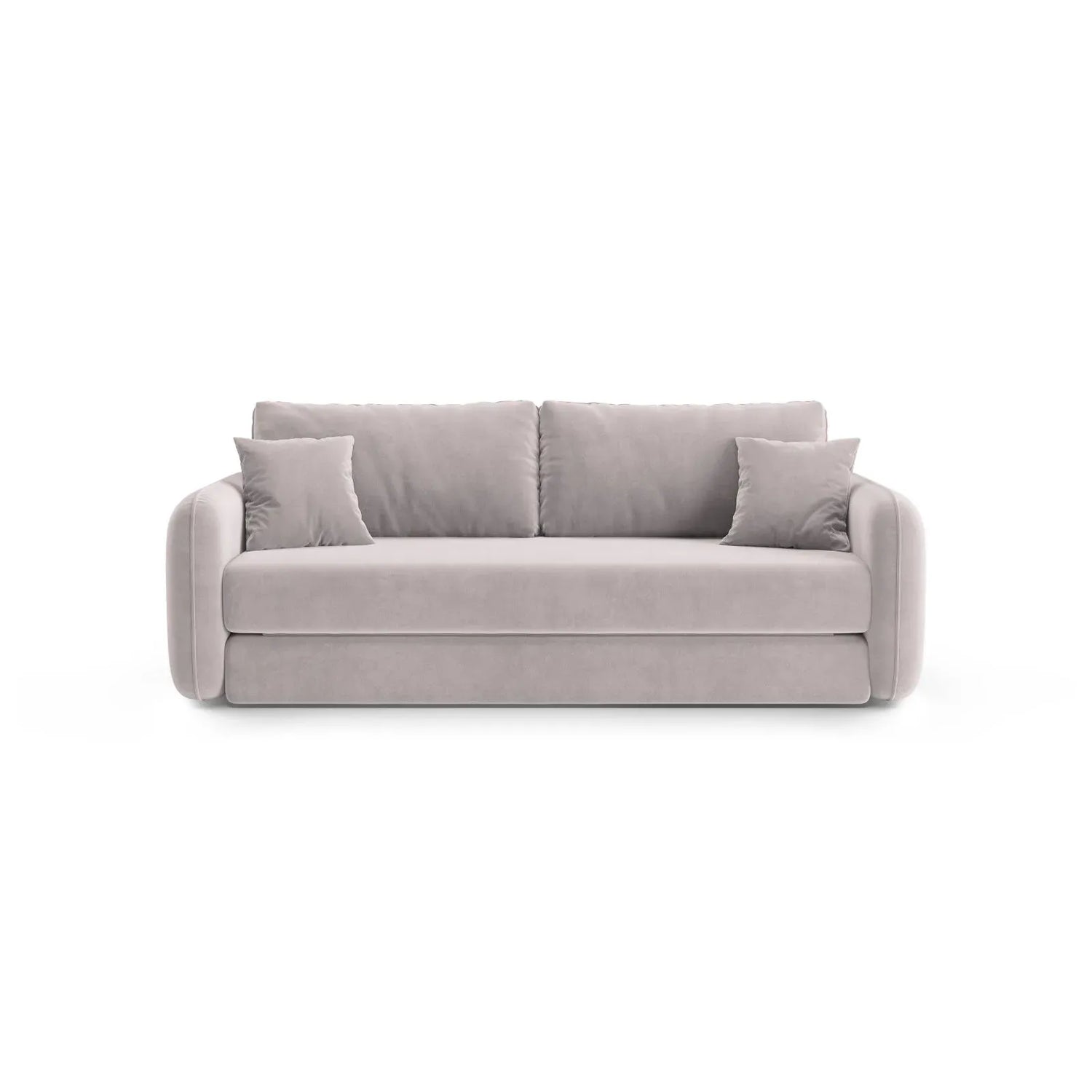 Dormi 3-Sitzer Sofa mit Schlaffunktion, aus Samt oder Strukturstoff, 225x94 cm - ZEN ZONE Furniture