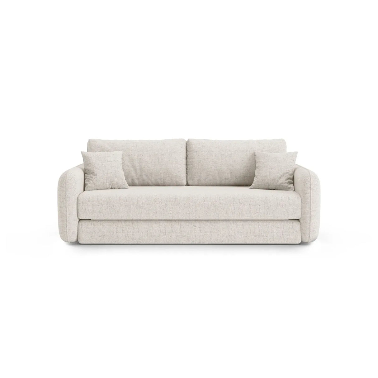 Dormi 3-Sitzer Sofa mit Schlaffunktion, aus Samt oder Strukturstoff, 225x94 cm - ZEN ZONE Furniture