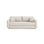 Dormi 3-Sitzer Sofa mit Schlaffunktion, aus Samt oder Strukturstoff, 225x94 cm - ZEN ZONE Furniture