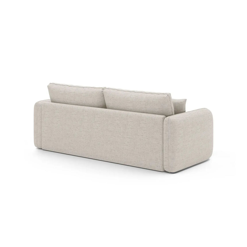 Dormi 3-Sitzer Sofa mit Schlaffunktion, aus Samt oder Strukturstoff, 225x94 cm - ZEN ZONE Furniture