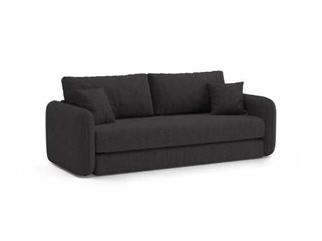Dormi 3-Sitzer Sofa mit Schlaffunktion, aus Strukturierter Stoff in Anthracite (Moly 97), 225x94 cm von Micadoni – Bild 5