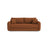 Dormi 3-Sitzer Sofa mit Schlaffunktion, aus Samt oder Strukturstoff, 225x94 cm - ZEN ZONE Furniture