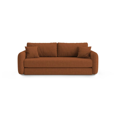 Dormi 3-Sitzer Sofa mit Schlaffunktion, aus Samt oder Strukturstoff, 225x94 cm - ZEN ZONE Furniture