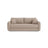 Dormi 3-Sitzer Sofa mit Schlaffunktion, aus Samt oder Strukturstoff, 225x94 cm - ZEN ZONE Furniture